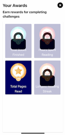 Reading Tracker Awards